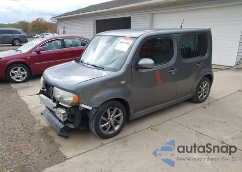 2009 Nissan Cube 1.8 Krom z USA, uszkodzony, nr VIN JN8AZ28R39T101834